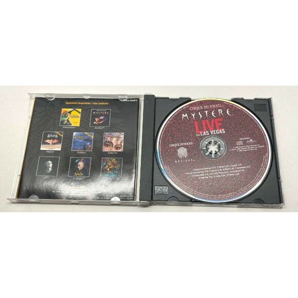 Cirque Du Soleil CD Mystere Live A/In Las Vegas with Taïkos 2002 BMG - Picture 5 of 6